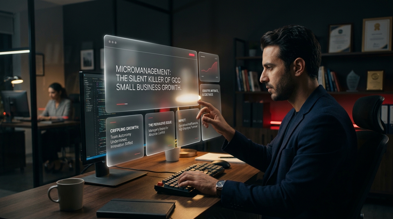 Micromanagement: The Silent Killer of GCC Small Business Growth