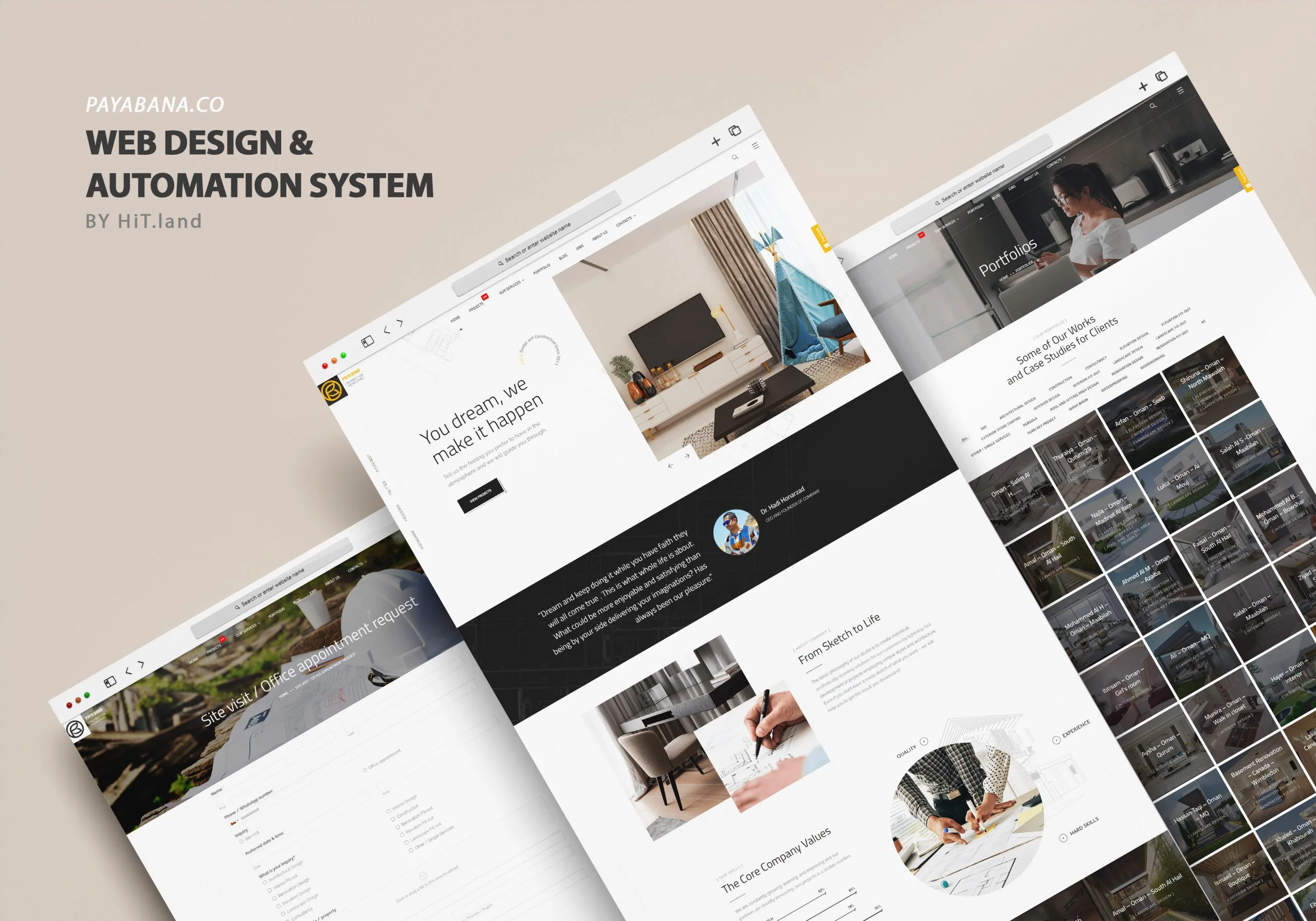 Website & Digital Marketing — Paya bana — HiT Land Case Study