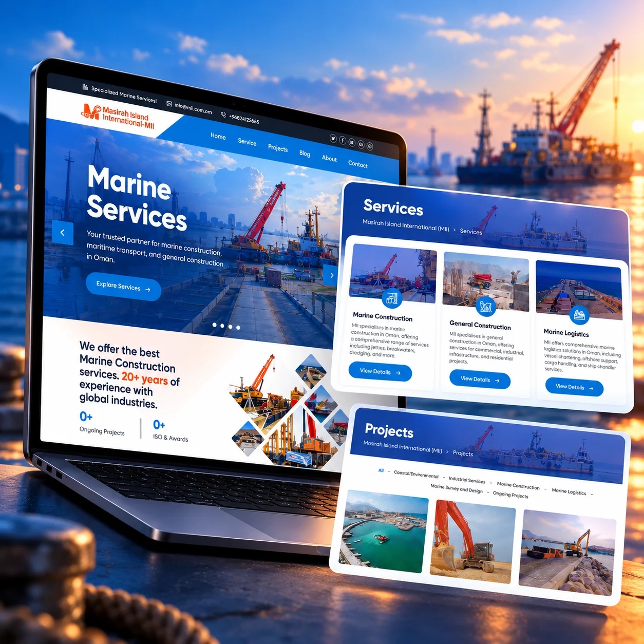 Web Design & Rebranding — Mii — HiT Land Case Study