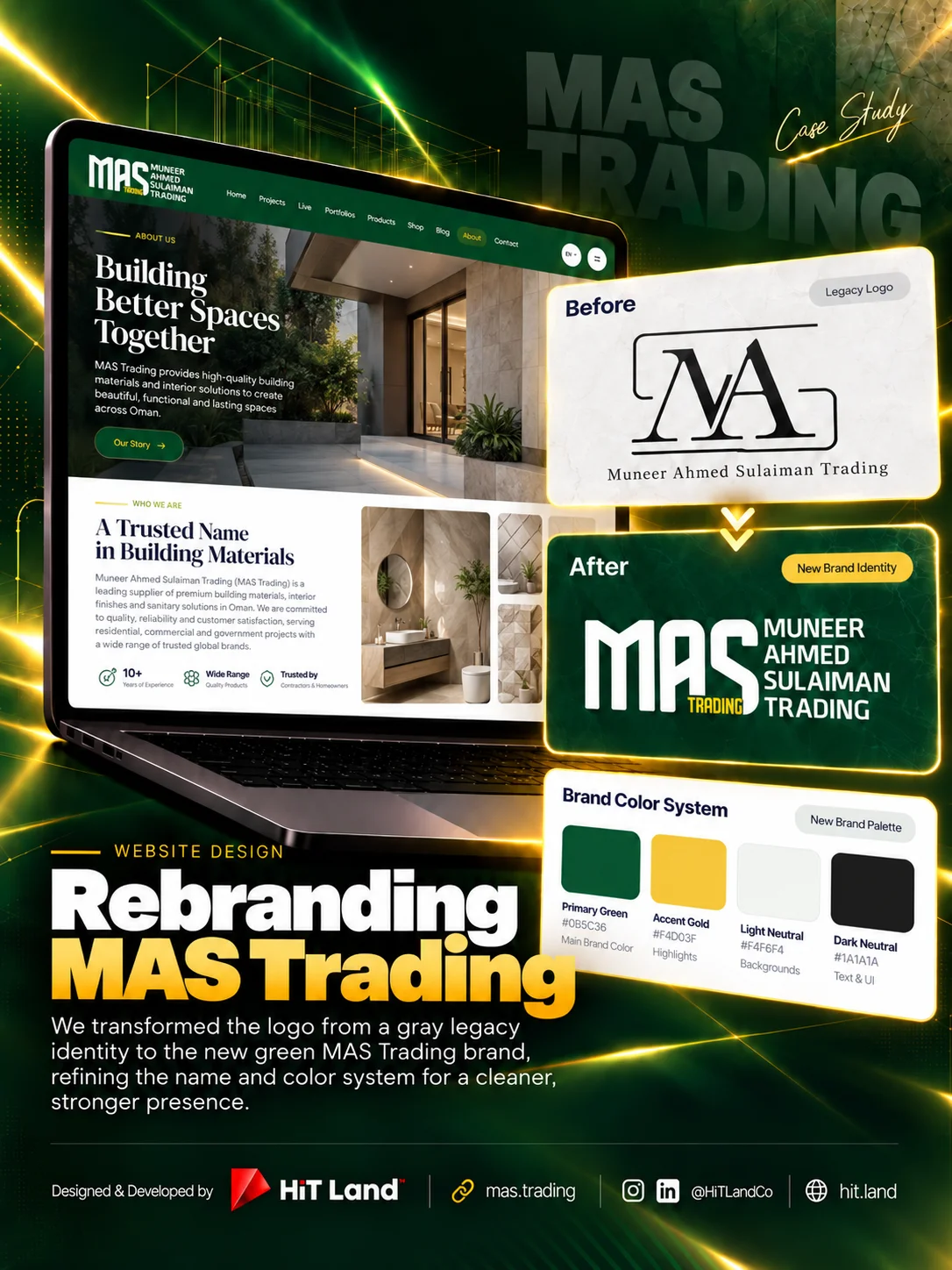E-commerce Website — MAS Trading — MAS Trading (9/10)